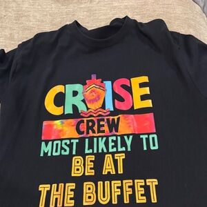 Cruise Crew Graphic Tee - Black